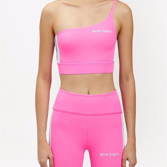 NEW PALM ANGELS pink work out set size XS - Picture 1 of 10